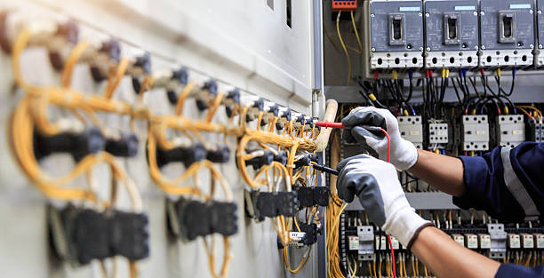 Professional Electrician technician working in Norwood, NC